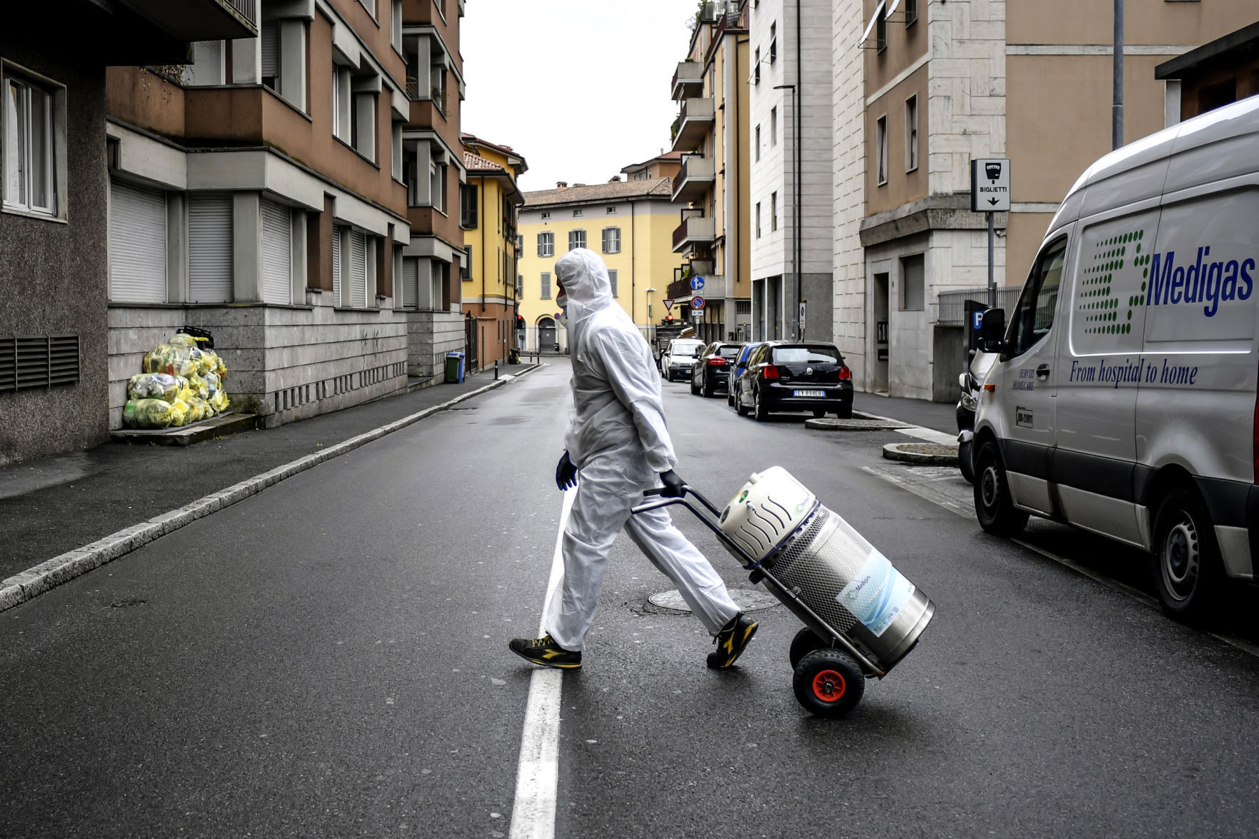 APTOPIX Virus Outbreak Italy